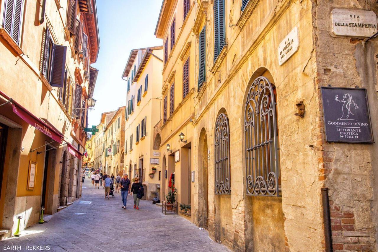Il Loggione,Montepulciano Esperienza Toscana, 150 Mt Da Piazza Grande ภายนอก รูปภาพ